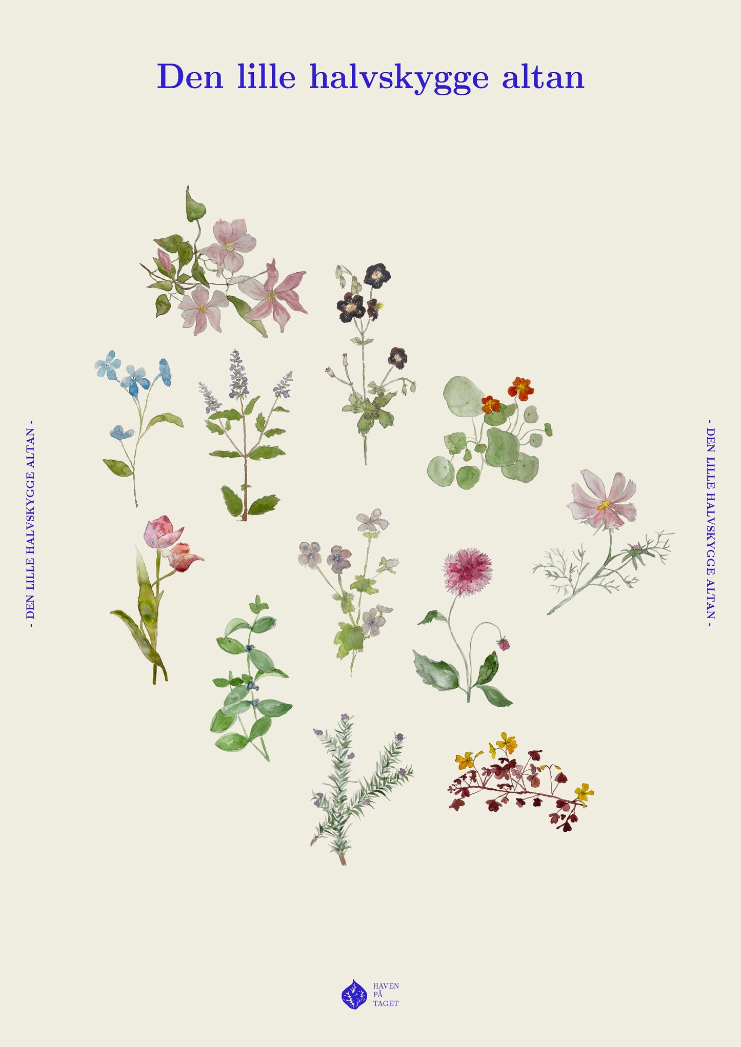 Den lille halvskygge altan