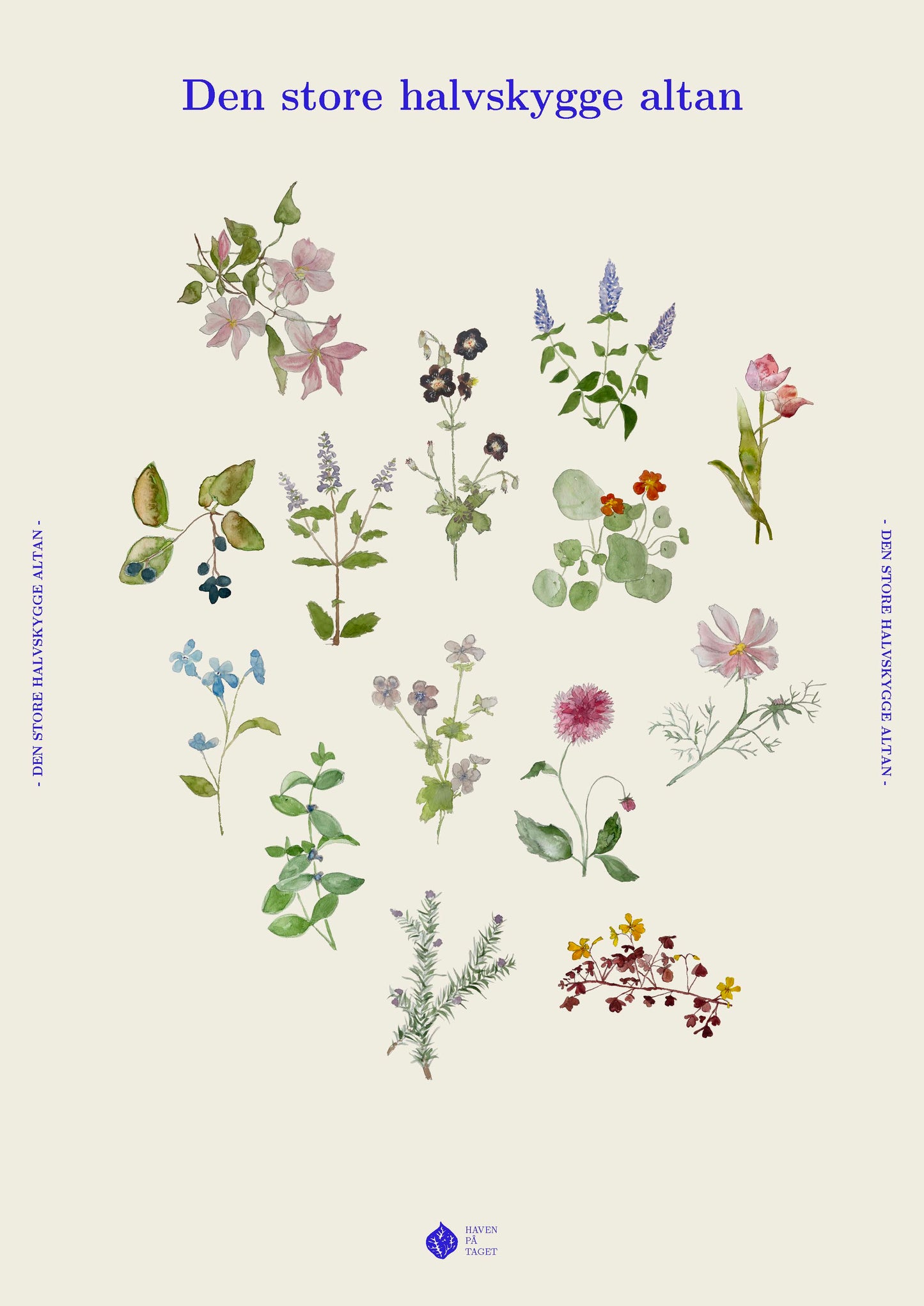 Den store halvskygge altan